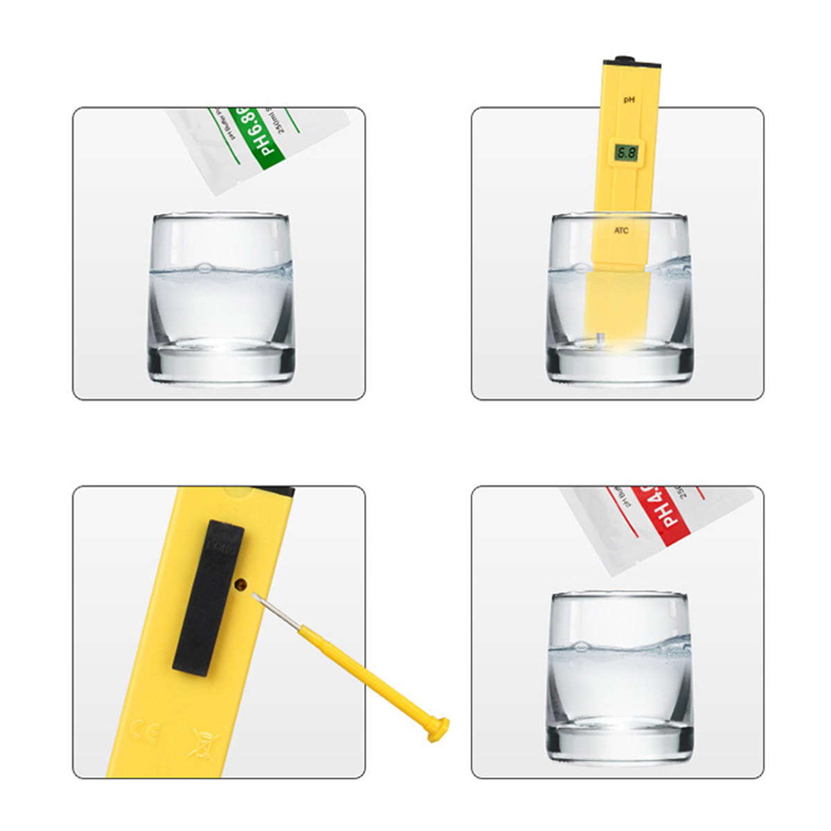 Wine Beer Spa - 1Pcs Professional Digital PH Tester for