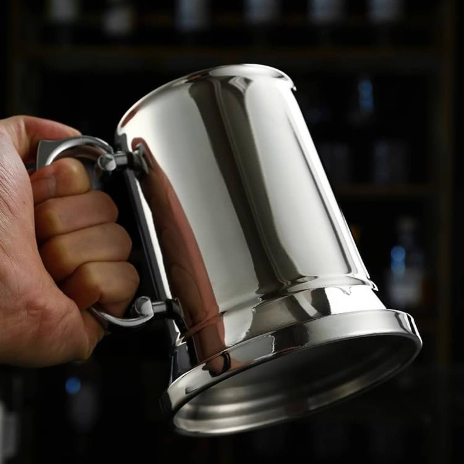 2 Pieces Mixed Drink Mug Metal - Beer Mug Handled recension och pris