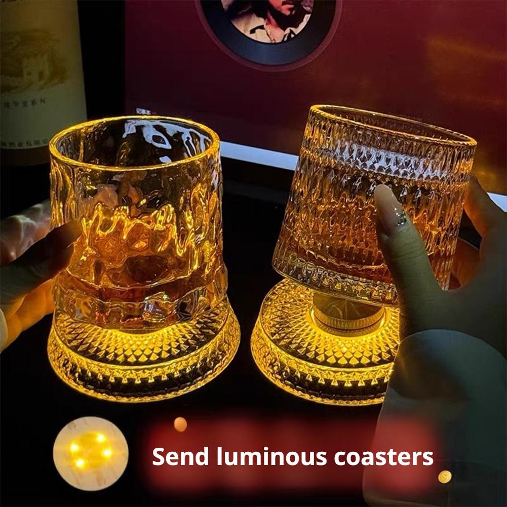 Rotating Whiskey Glass Creativ - Wine Beer Cocktail recension och pris