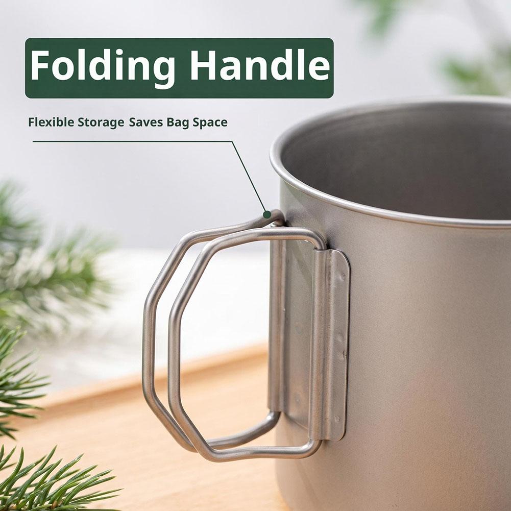 Stainless Steel Camping Cup fo - Beer Mug Handled recension och pris