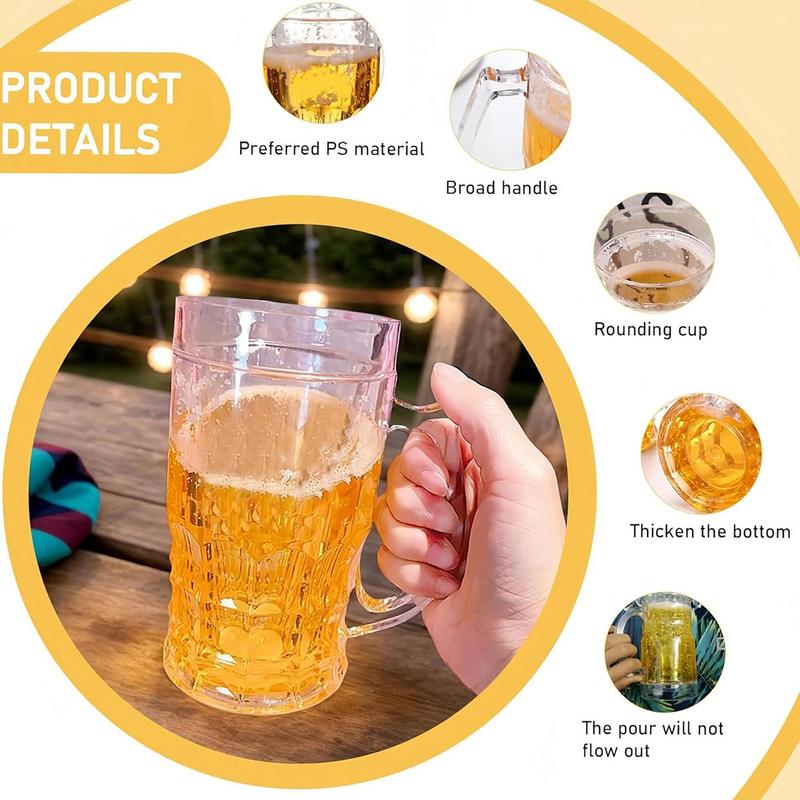 450ml Funny Fake Beer Mug Real - Beer Mug Handled recension och pris