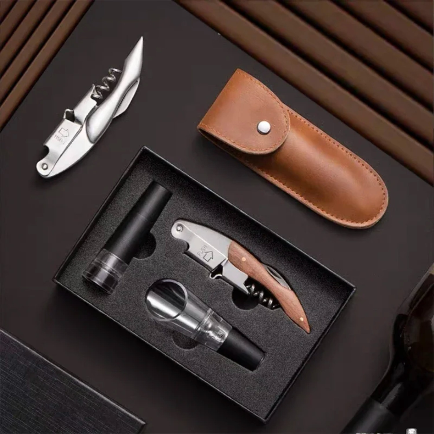 Wood Handle Corkscrew Professi - Taste Wine Beer Kitchen recension och pris