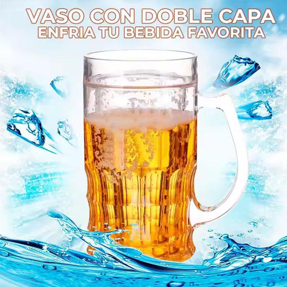 1/2Pcs Double Beer Glass with  - Beer Mug Handled recension och pris