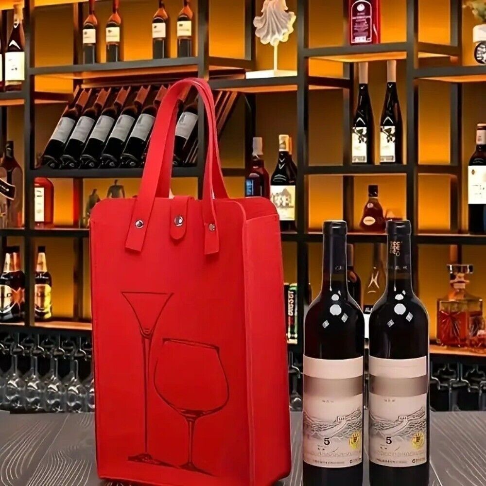 High Quality Felt Red Wine Bag - Wine & Beer Guayaquil recension och pris