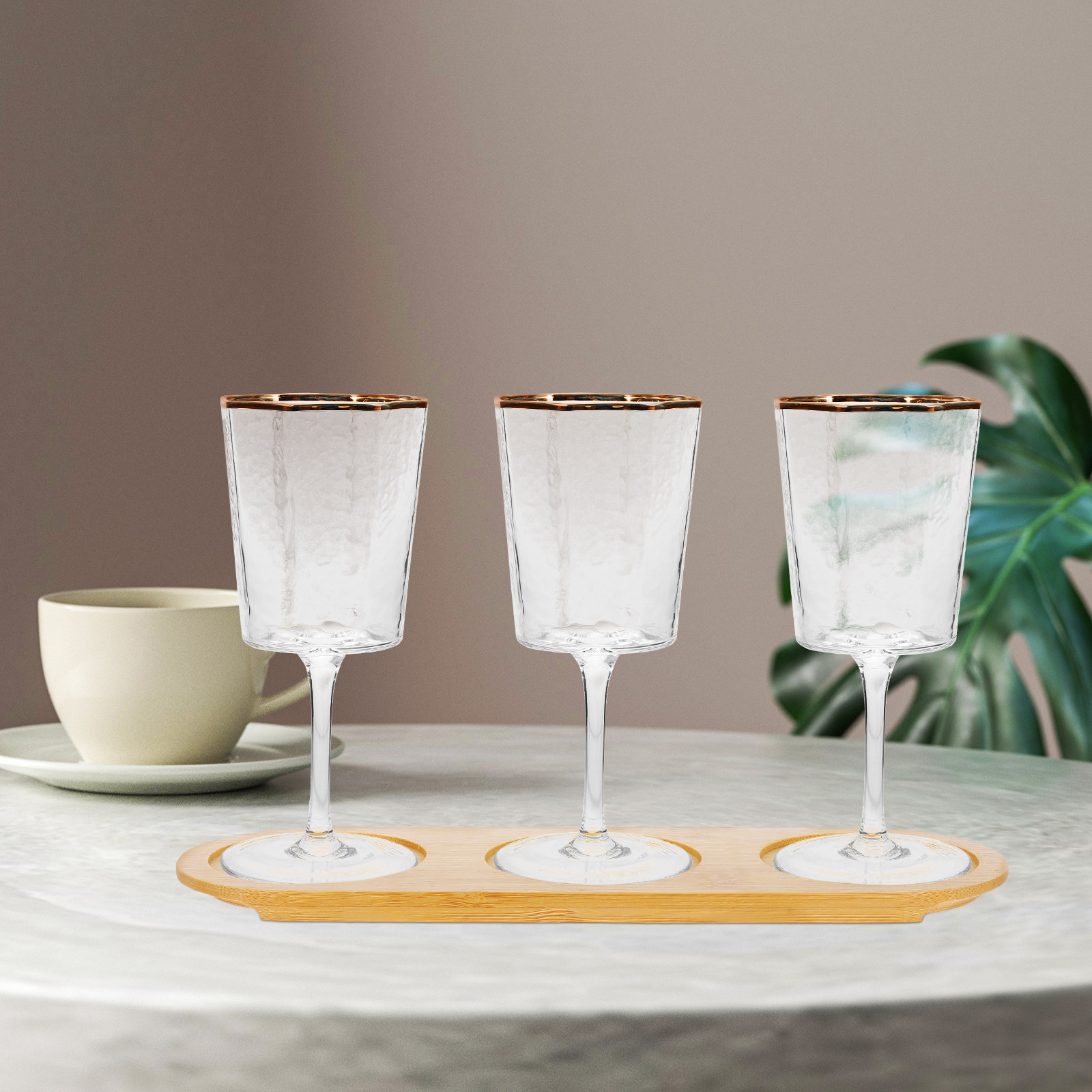 Elegant Bamboo Tasting Board 3 - Taste Wine Beer Kitchen recension och pris
