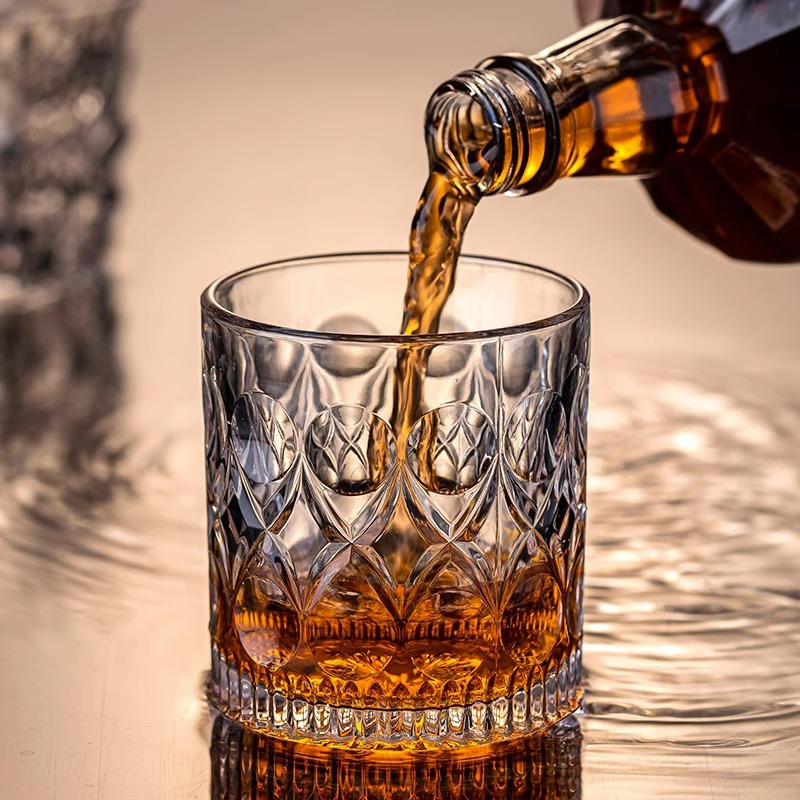 2pcs Glass Cup Whiskey 330ml R - Taste Wine Beer Kitchen recension och pris
