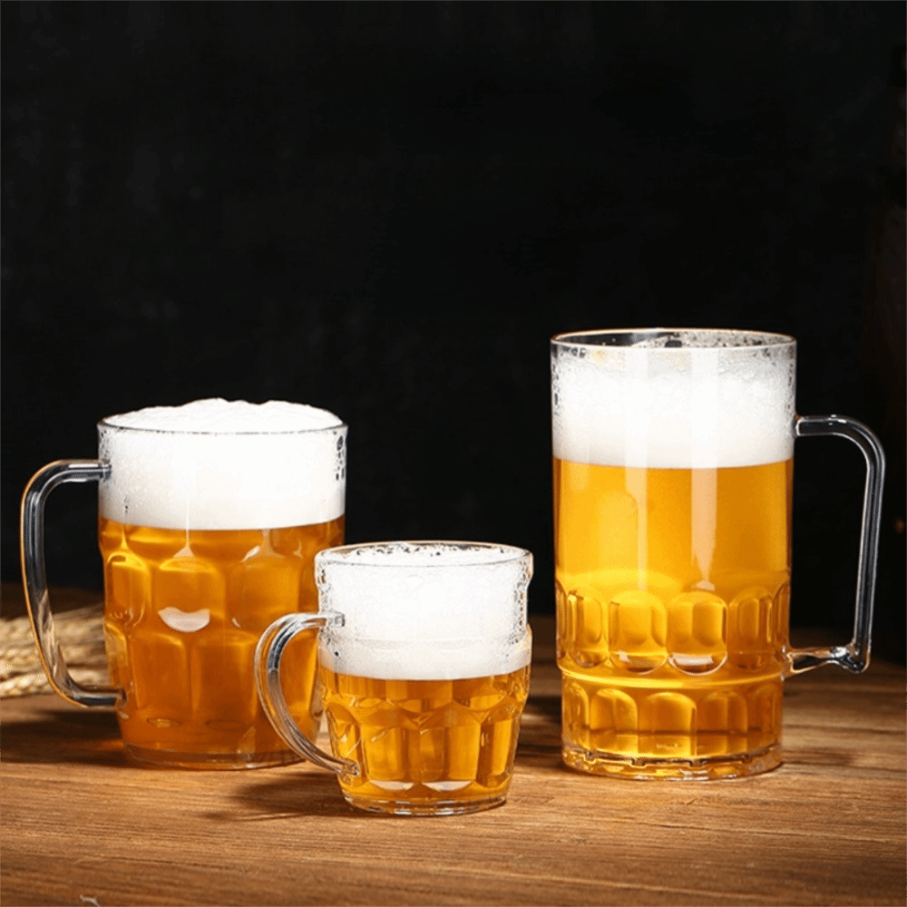Creative Imitation Glass Plast - Beer Mug Handled recension och pris