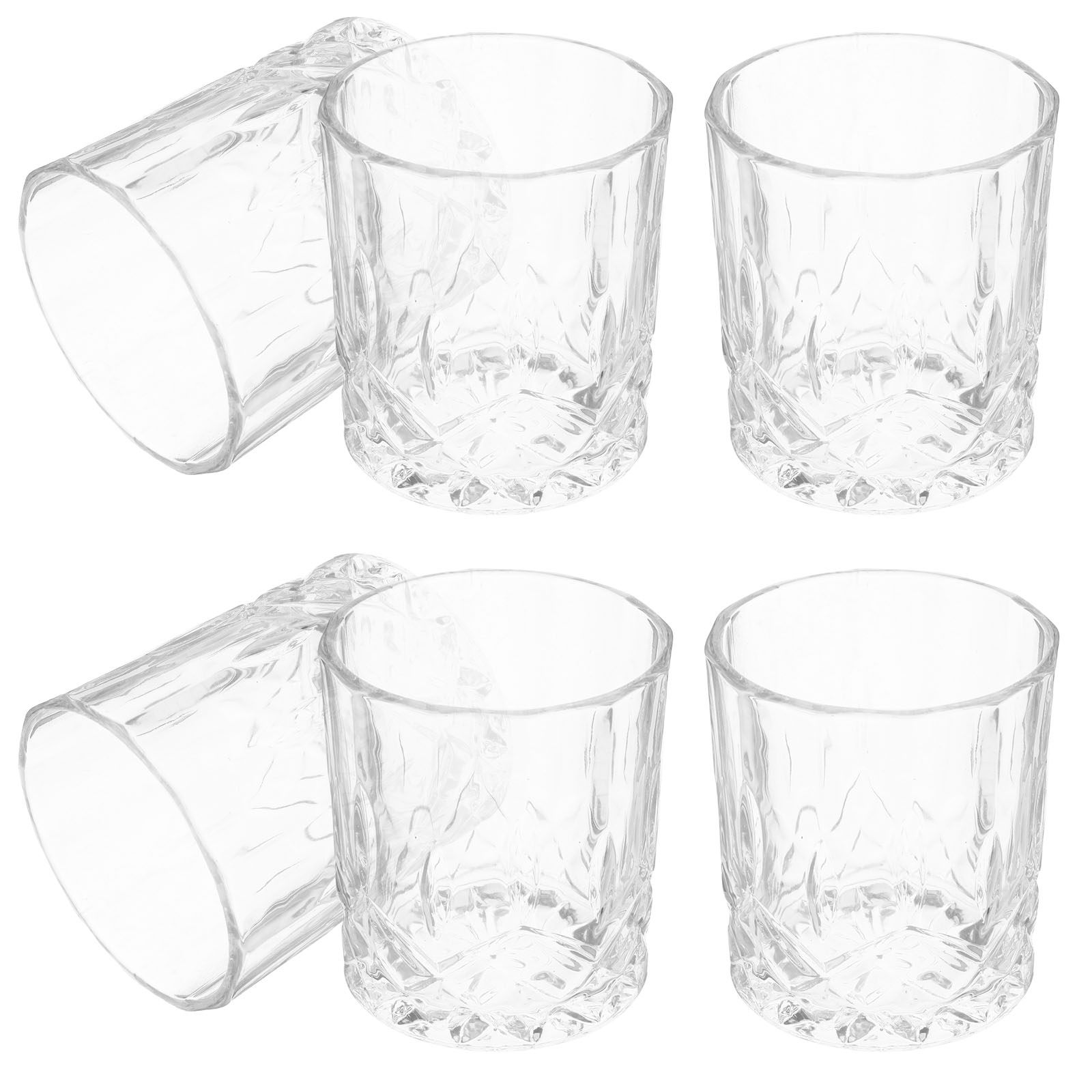 6Pcs Whiskey Glass Set Unique  - Wine Beer Cocktail recension och pris