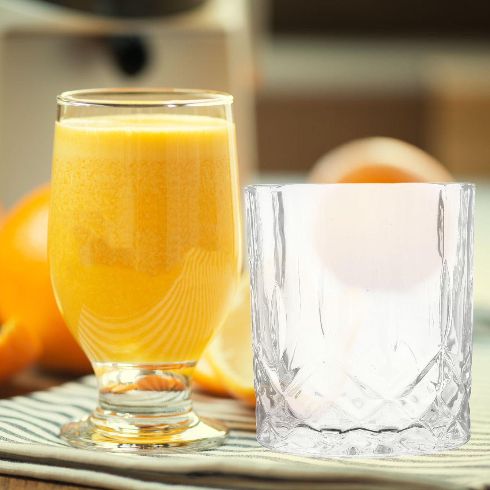 6Pcs Whiskey Glass Set Unique  - Wine Beer Cocktail recension och pris