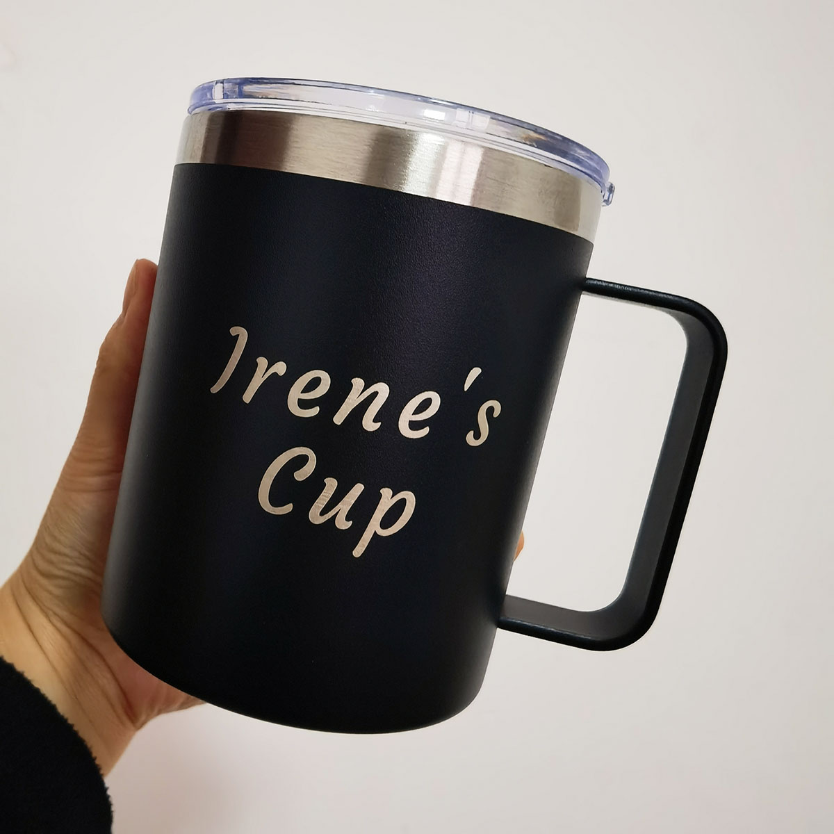 16oz Stainless Steel Insulated - Beer Mug Handled recension och pris