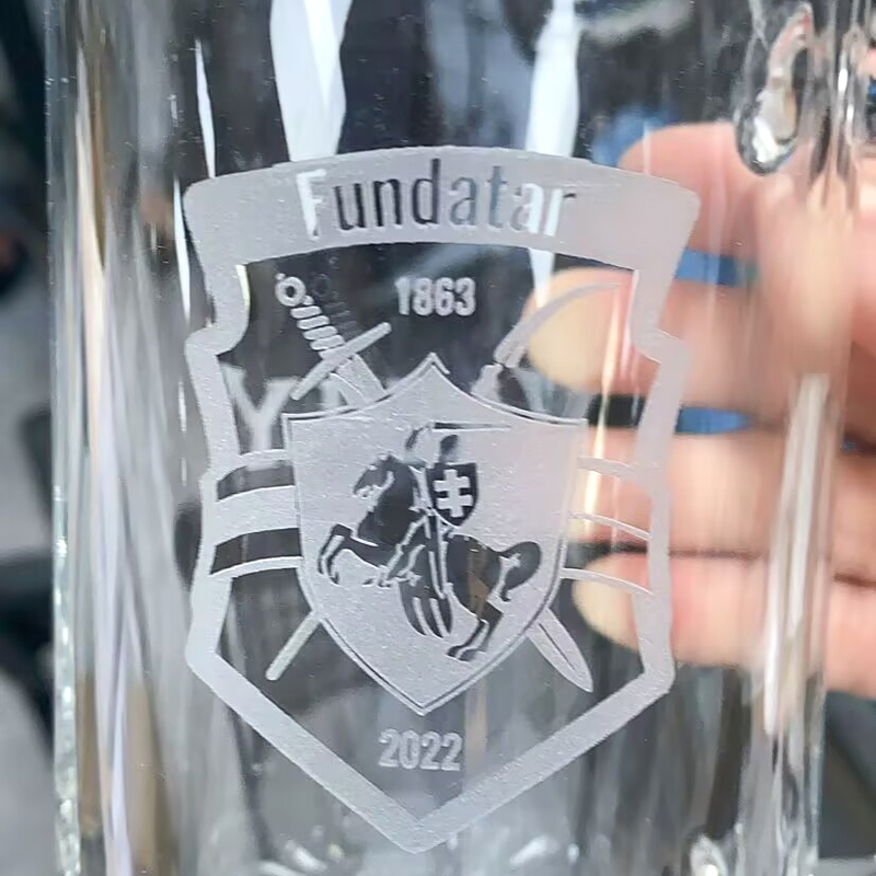 Personalized Beer Glass 500ml/ - Beer Mug Handled recension och pris