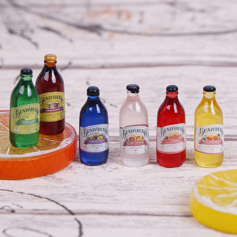 1 Set 1/12 Miniature Wine Bott - Taste Wine Beer Kitchen recension och pris