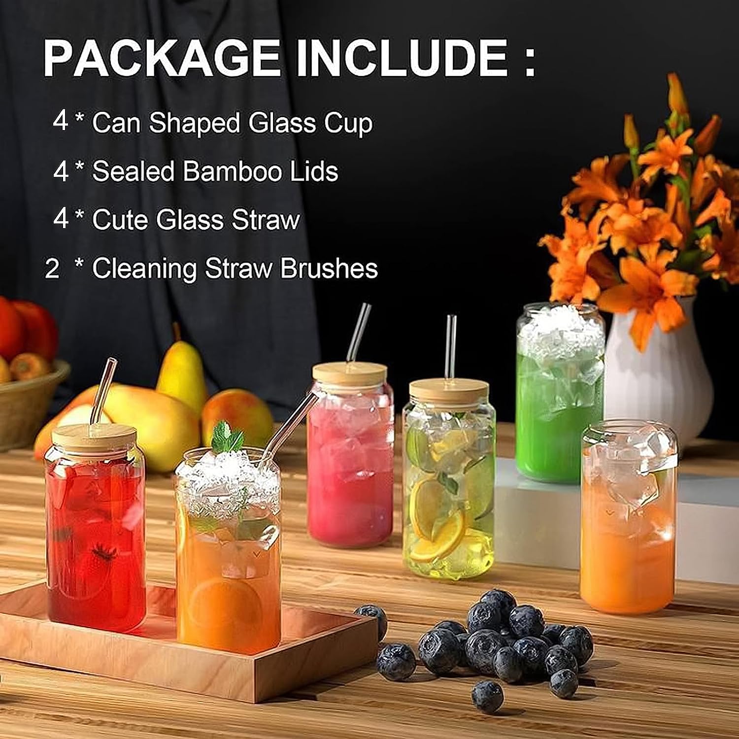 18.6oz 540ML Drinking Glasses  - Wine Beer Cocktail recension och pris