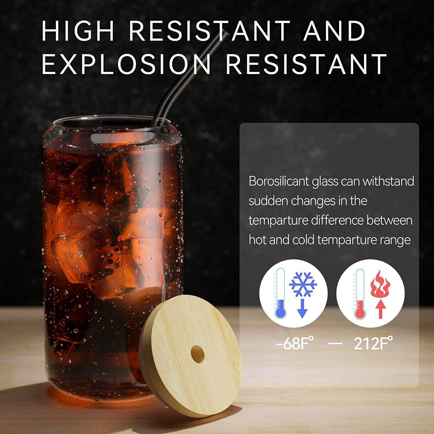 18.6oz 540ML Drinking Glasses  - Wine Beer Cocktail recension och pris